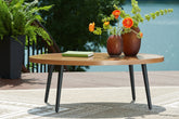 A2Z Furniture - Ashley Furniture - Horizon Hall Outdoor - Cocktail Table / Two-tone Brown - P572-701